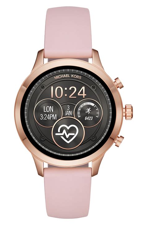 michael kors smartwatch silicone bands|Michael Kors smart watch clearance.